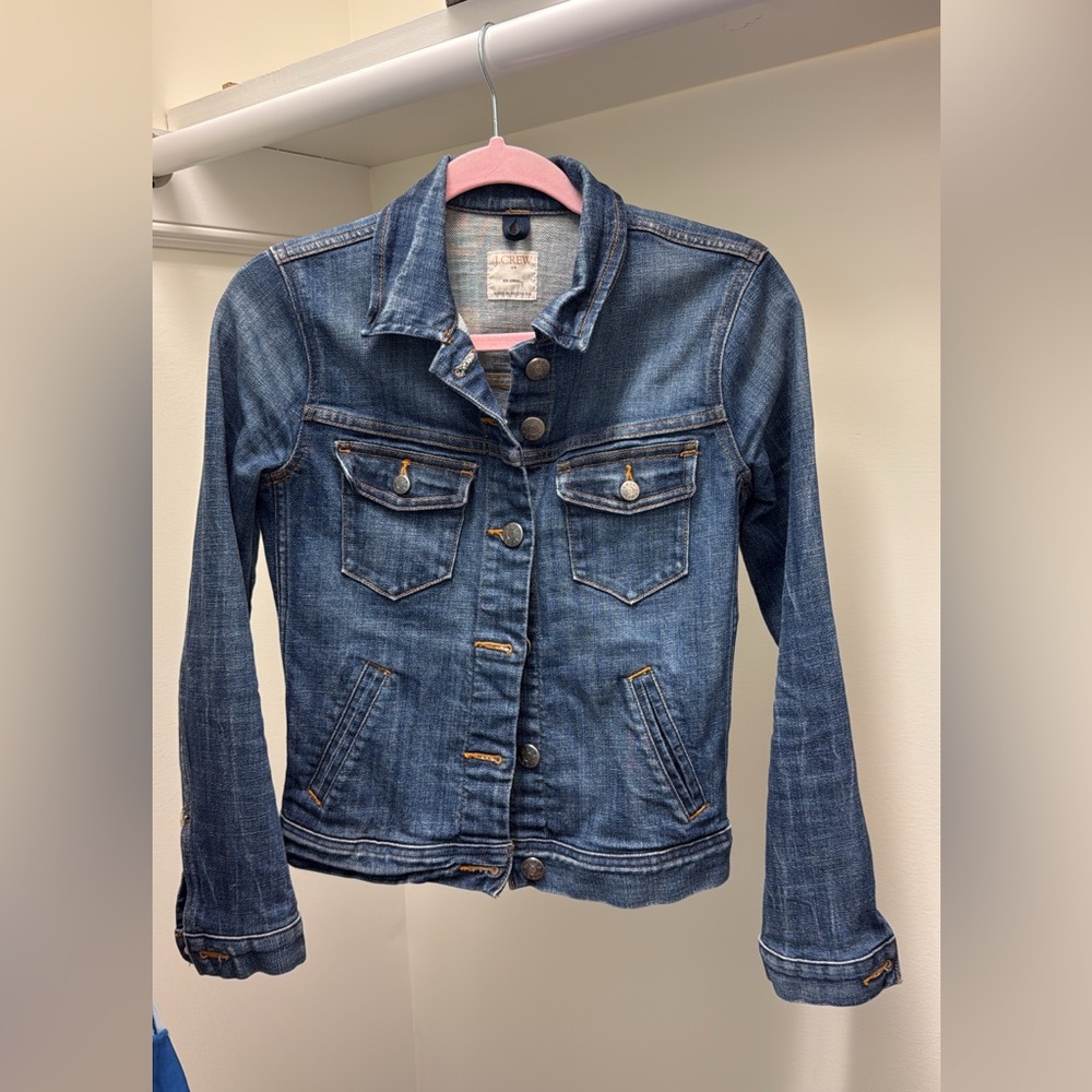 J. Crew Classic Blue Jean Jacket